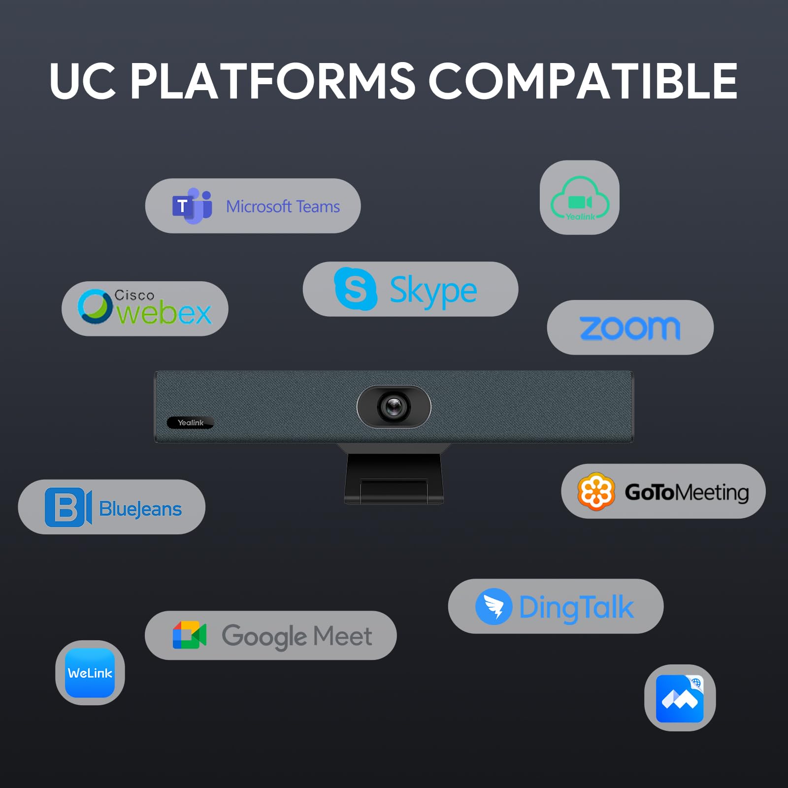 4K USB-камера для видеоконференций с углом обзора 120° UVC34