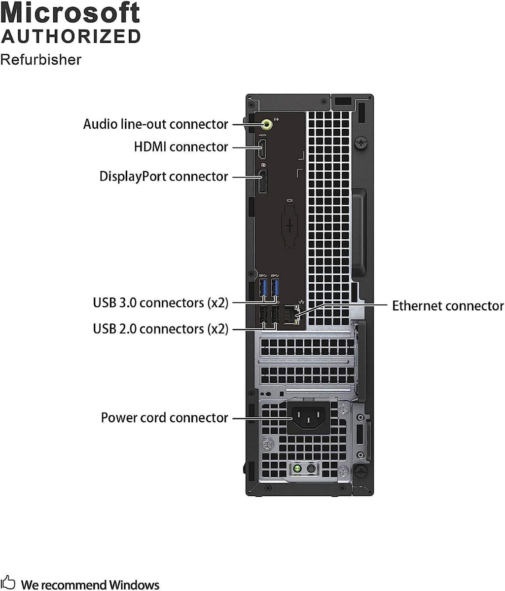 Intel Quad Core i5-6500 16GB 256GB SSD Desktop PC