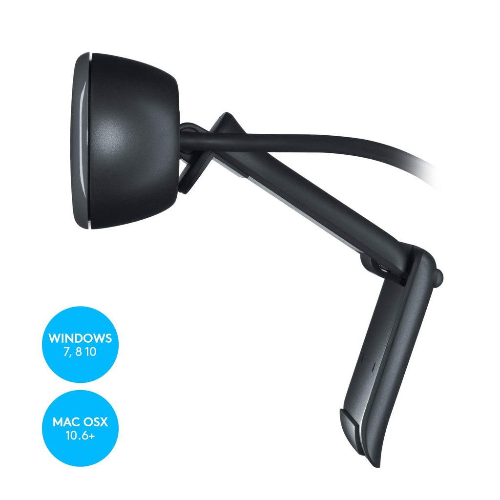 Веб-камера Logitech C270 HD с функцией коррекции освещенности