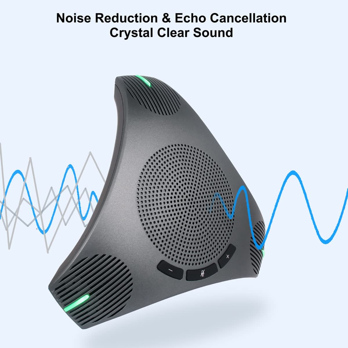 Altavoz Micrófono USB Omnidireccional 360° Q95