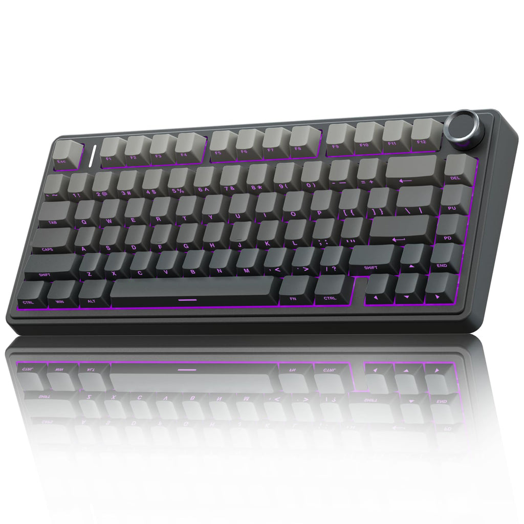 Teclado Mecánico Inalámbrico F75 Pro 75% Hot Swappable RGB