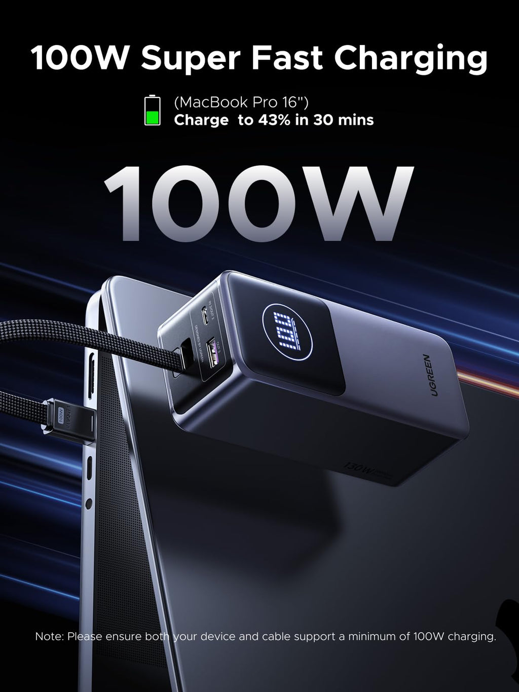 UGREEN Nexode 20000mAh 130W Power Bank