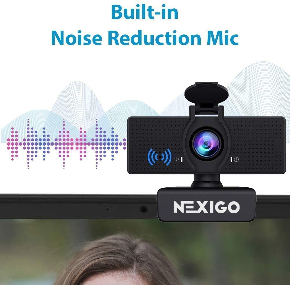 NexiGo N60 1080P Webcam mit Mikrofon
