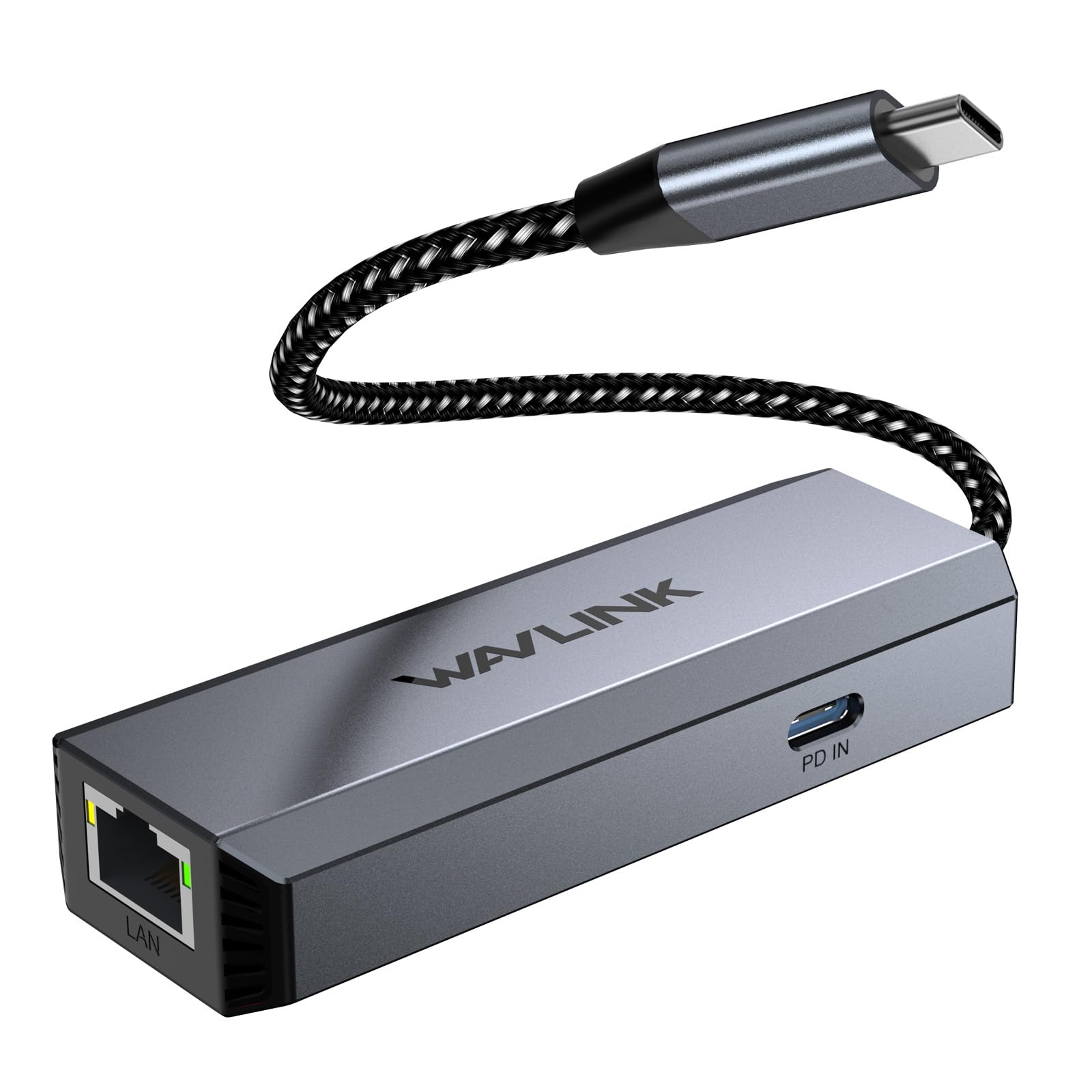 Adaptador USB-C a Ethernet 5Gbps 95W PD NWU341GD