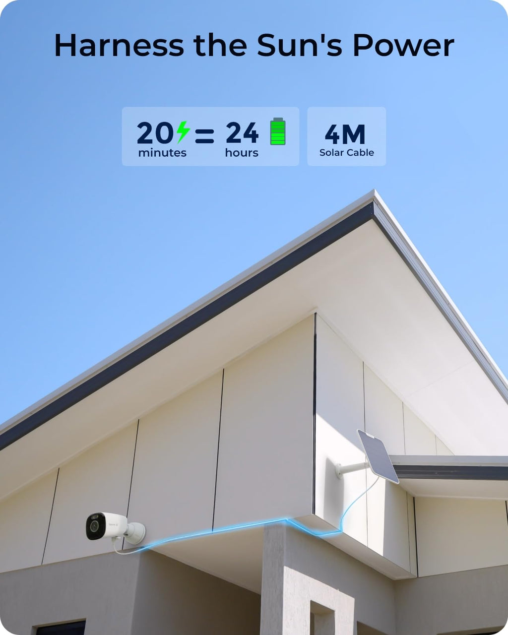 4K Wireless Outdoor Security Camera System with AI Detection