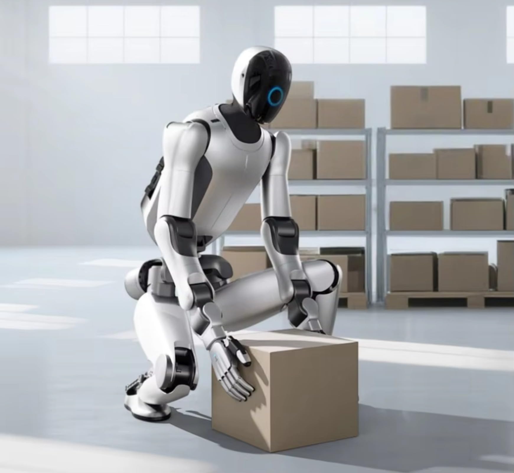 Humanoid AI Service Robot — Voice Interaction, Human-Like Motion, Smart Vision System, 3D Recognition, Reception, Education, Healthcare, Retail