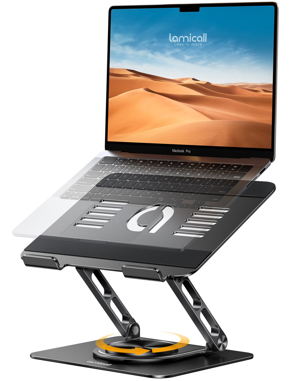 360° Rotating Aluminum Laptop Stand STDL04