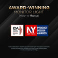 Pink Monitor Light Bar with Remote Eye-Care No Glare