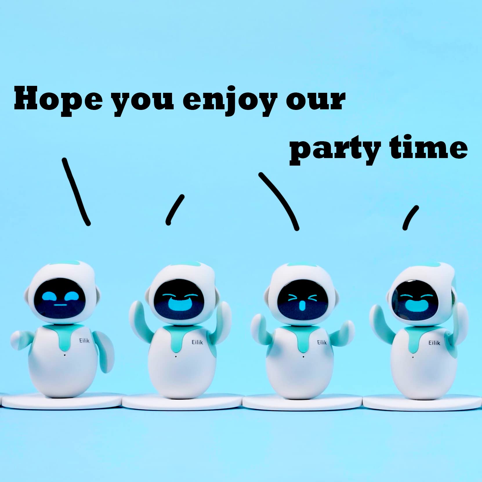 Emosiyalar və Oyunlar ilə İnteraktiv Masaüstü Robot Ev Heyvanı