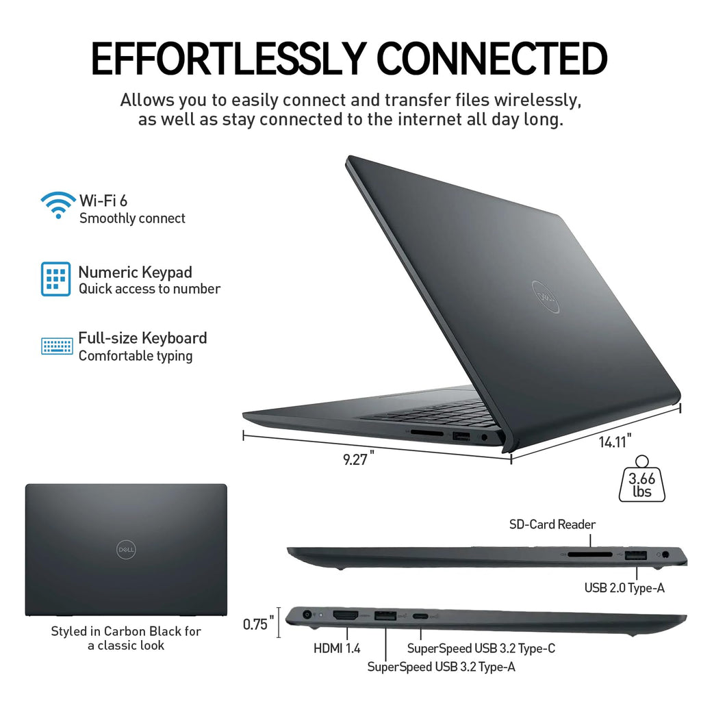 15.6" FHD Touch Laptop i5-1335U 32GB 2TB