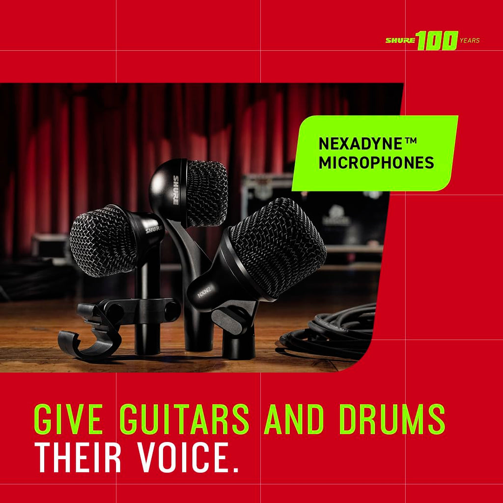 Shure Nexadyne 6 Micrófono Dinámico Supercardioide NXN6