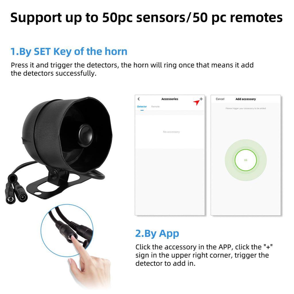 WiFi Home Security Alarm System 8-Piece Kit with App