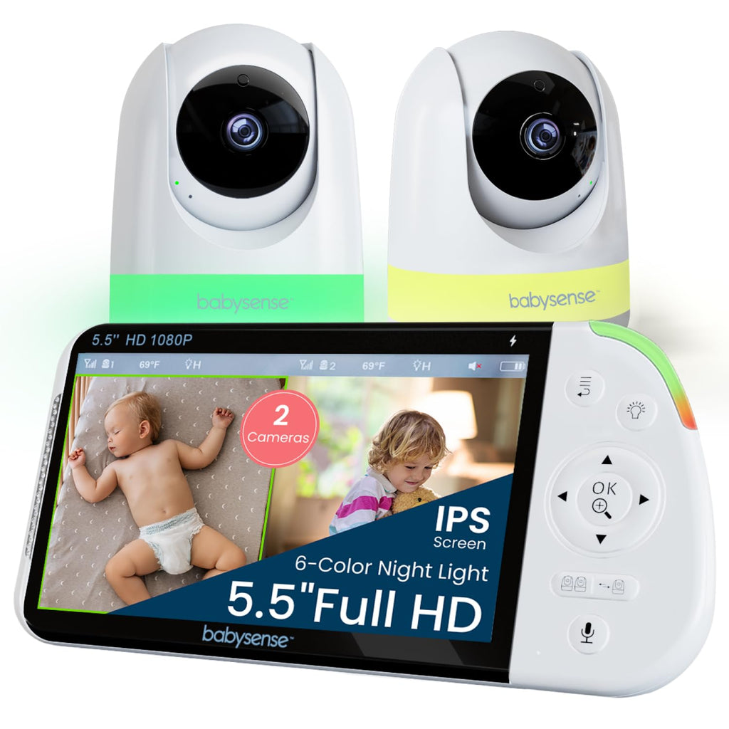 5.5" Ekranlı Full HD Split Ekran Körpə Monitoru