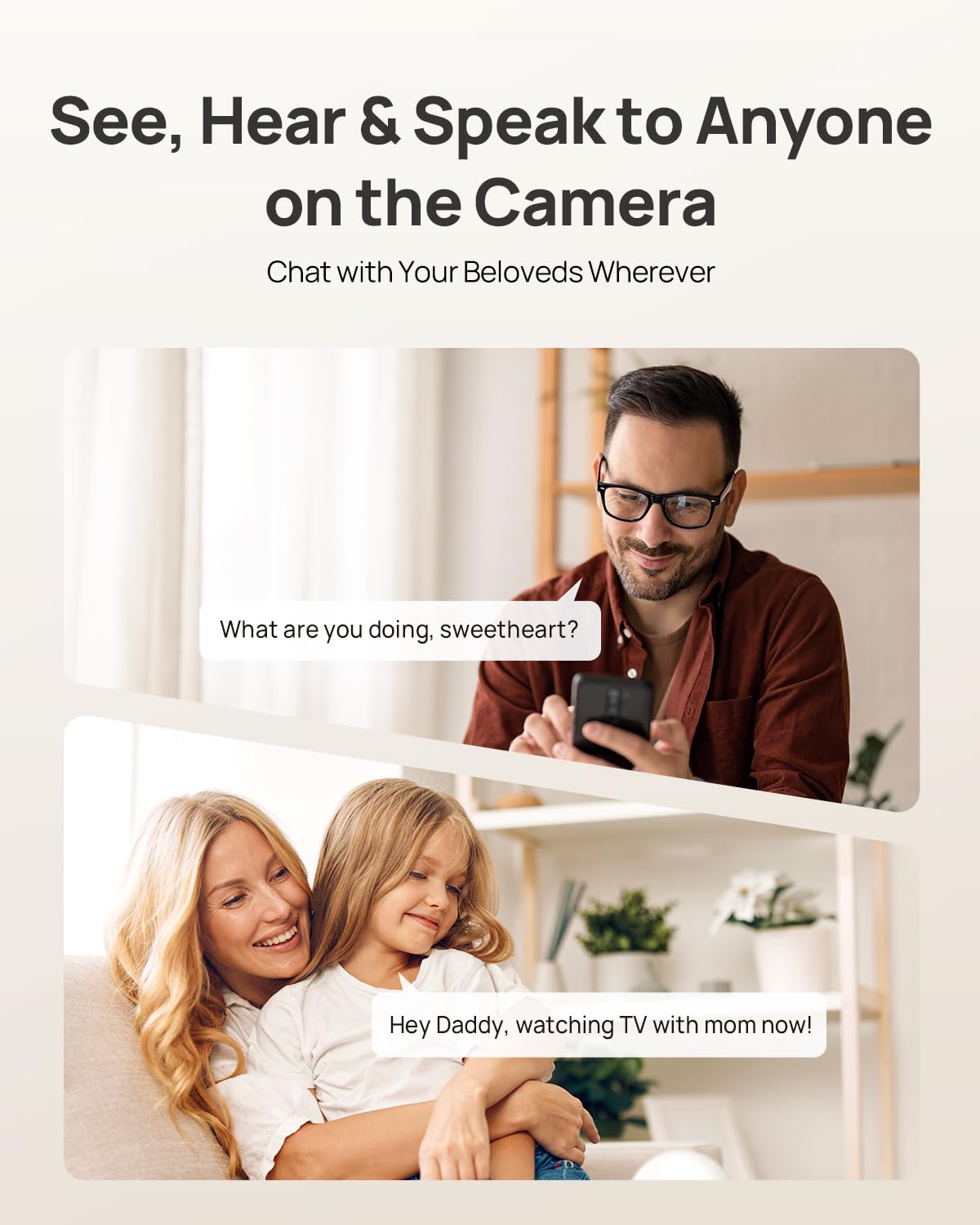 Anona Pano 4K UHD Indoor Camera, Pet/Dog/Baby Security Camera with Phone App, 360° Pan-Tilt, 2.4G/5G Dual-Band Wi-Fi 6, Auto-Tracking, Person/Pet/Baby Crying Detection, Privacy Mode, Two-Way Audio