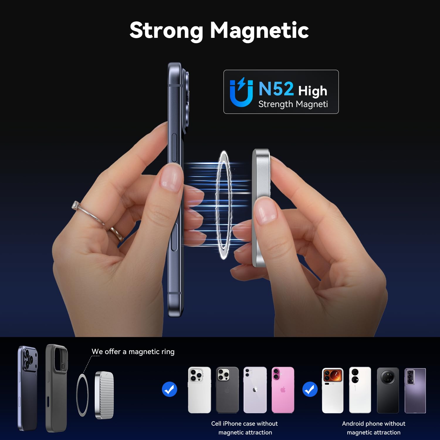 512GB Magnetic External SSD USB 3.2 Gen 2x2 2000MB/s