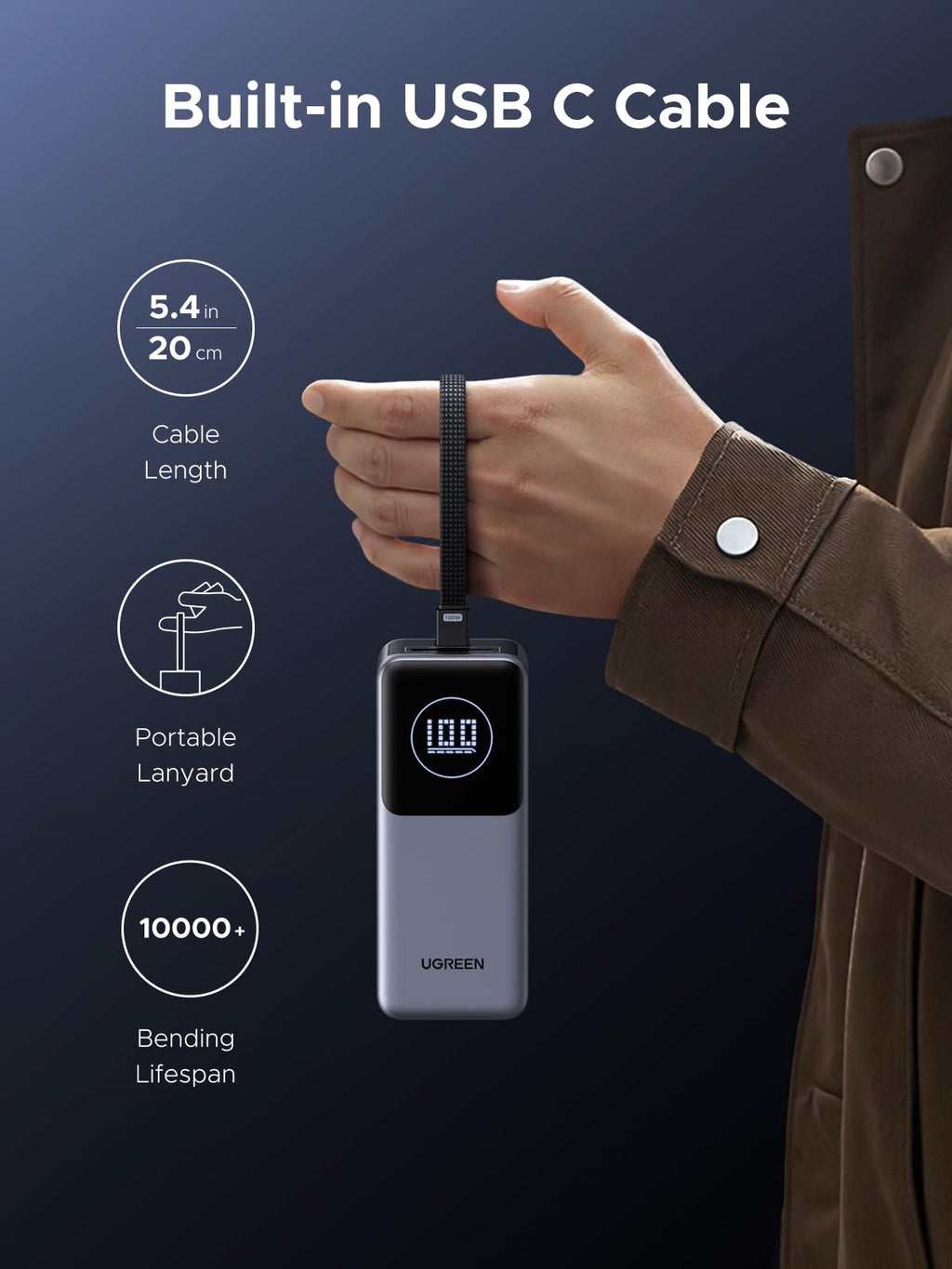 UGREEN Nexode 20000mAh 130W Power Bank