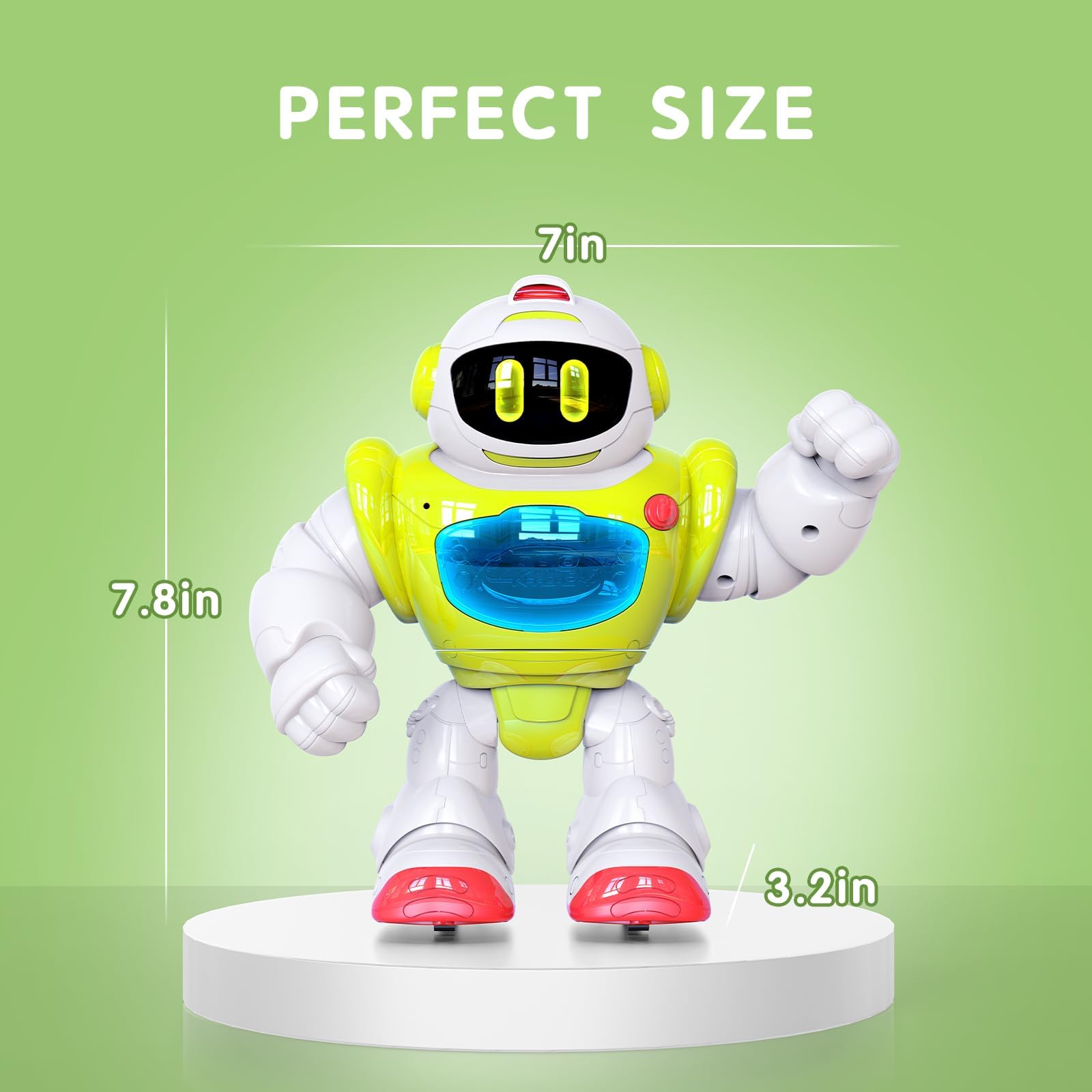 P&C Robot de Control Remoto para Bebés que Camina con Música