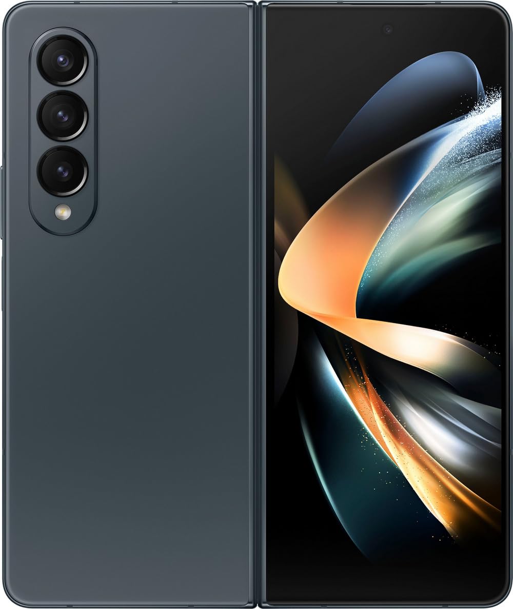 Samsung Galaxy Z Fold 4 5G US Version, 256GB, Phantom Black - Unlocked (Renewed)