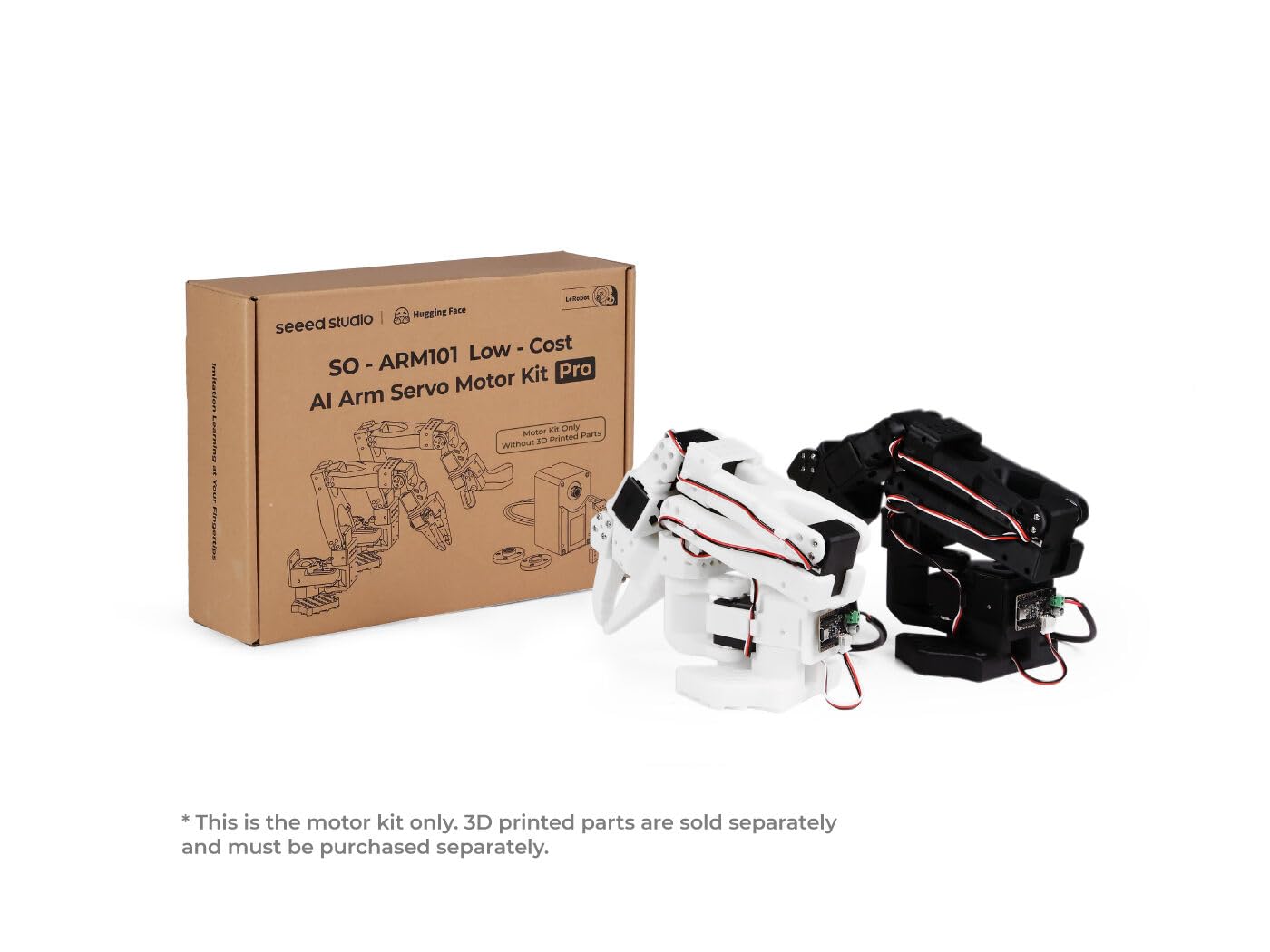 6-DOF AI Robotic Arm Kit with Vision System SO-ARM101