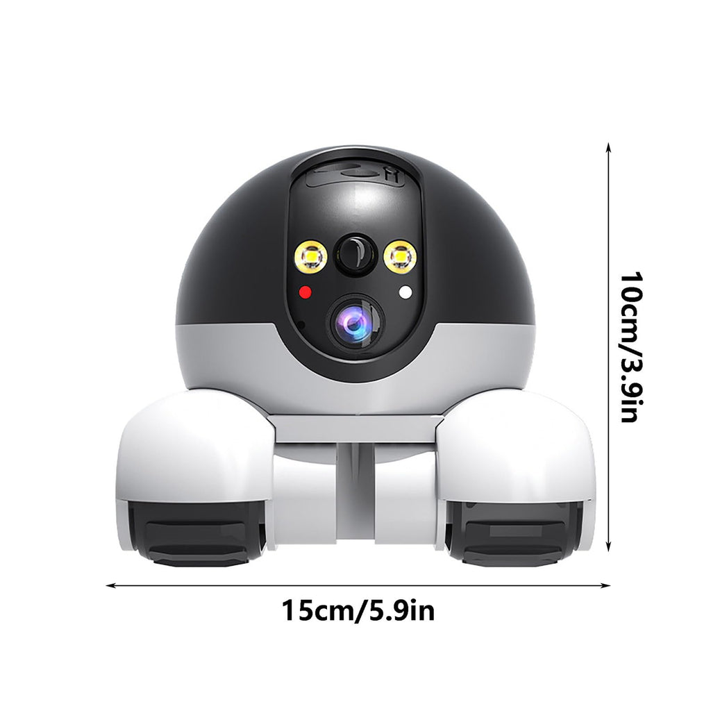 Anedios 1080P Dual Lens Movable Robot Security Camera