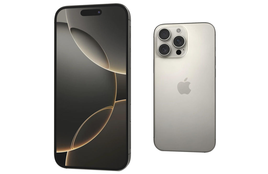 Apple iPhone 16 Pro, 512GB, Natural Titanium - Locked to AT&T (Renewed)