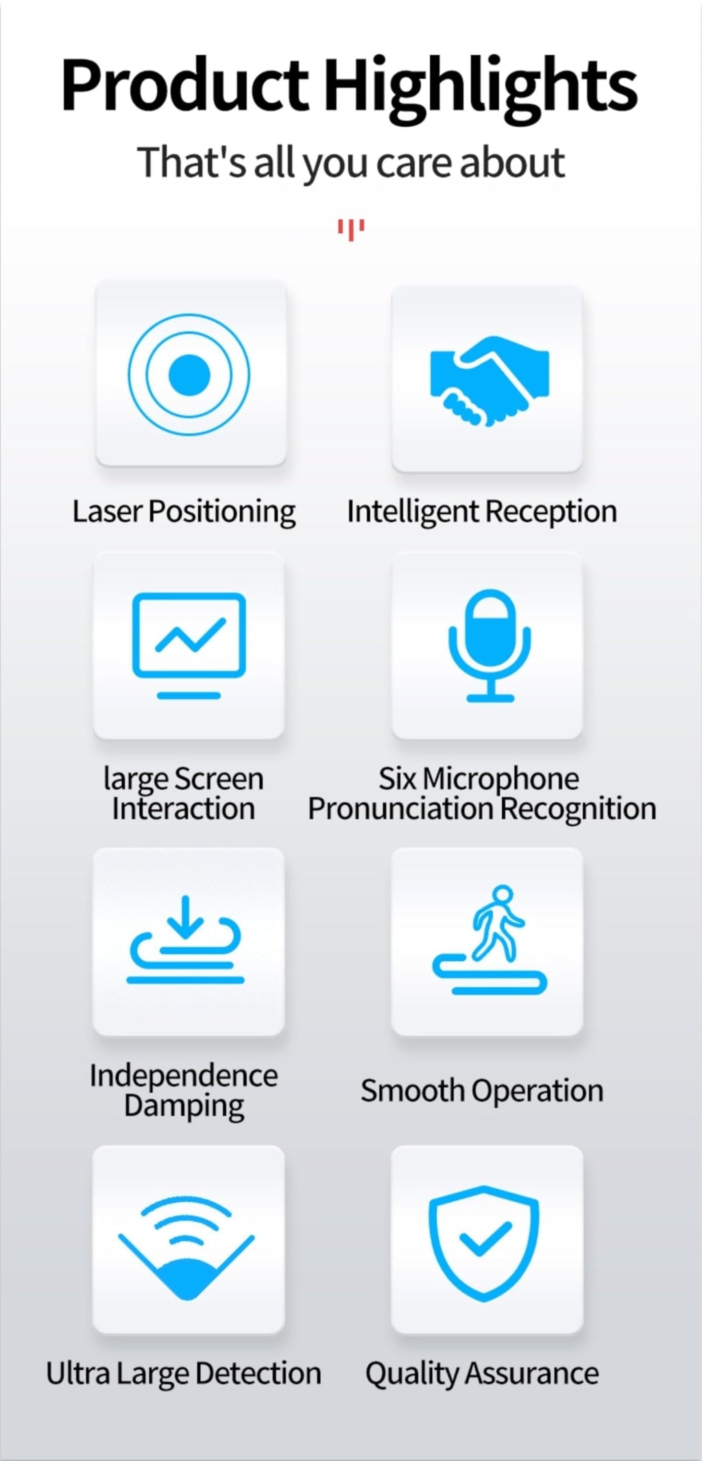 Kommerzieller Restaurant-Roboter mit intelligenter Navigation und Dual-Touchscreens
