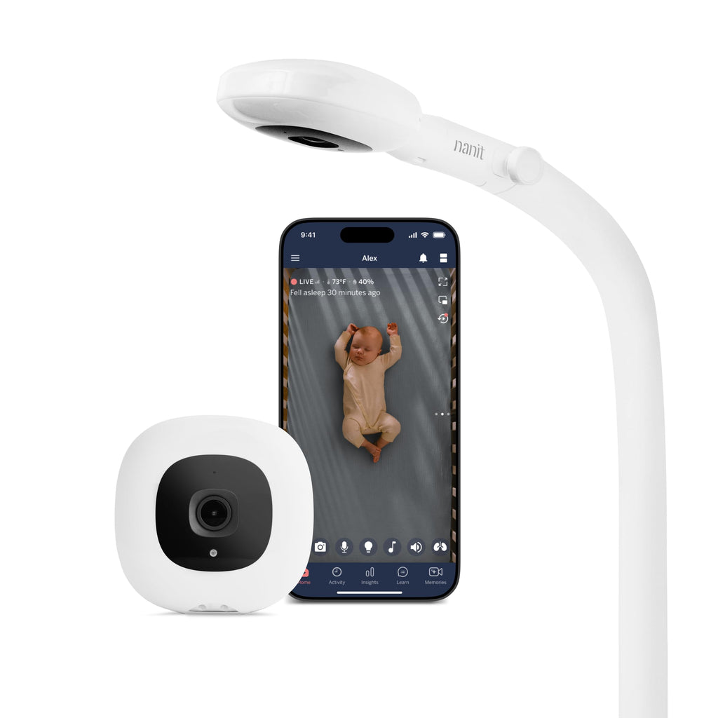 Smart Baby Monitor with Floor Stand 1080p HD Wi-Fi