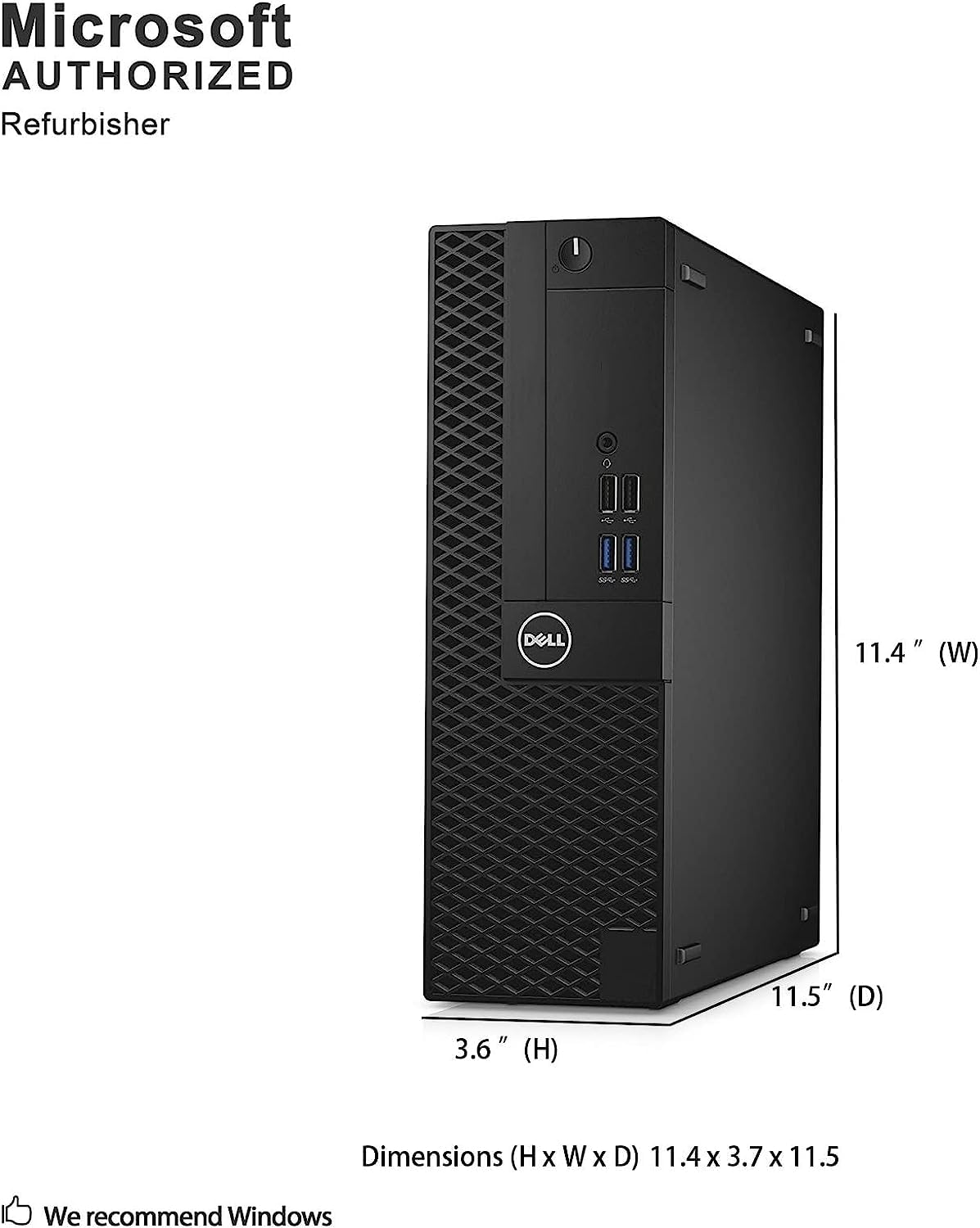 Intel Quad Core i5-6500 16GB 256GB SSD Desktop PC