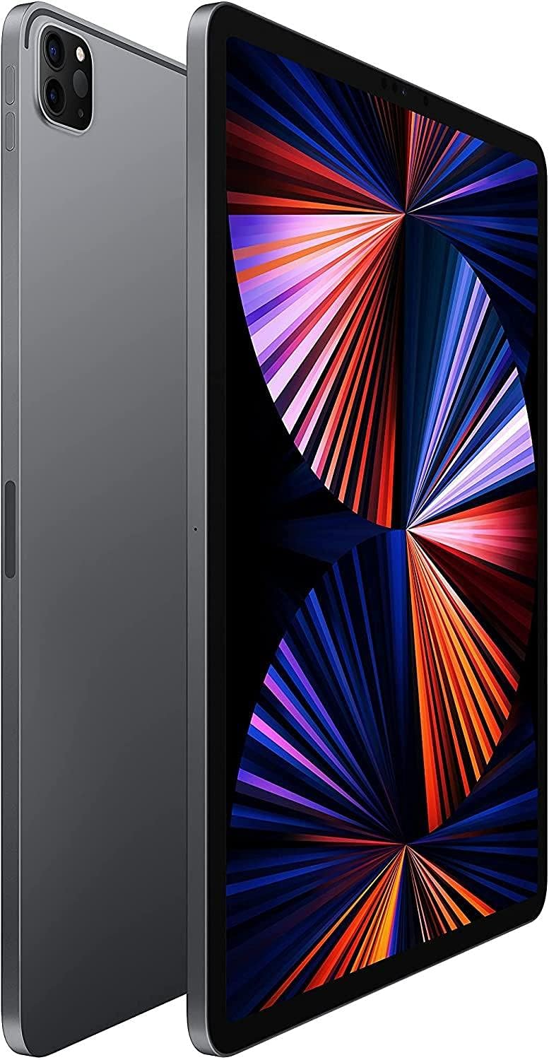 Apple 2021 12.9-inch iPad Pro (Wi‐Fi, 256GB) - Space Gray (Renewed)