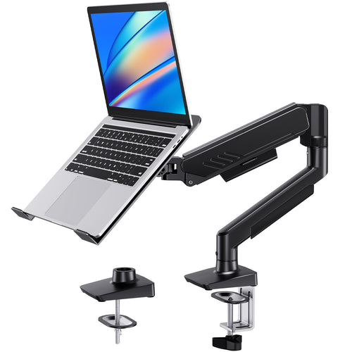 2-in-1 Laptop Mount with Tray HNSS40B