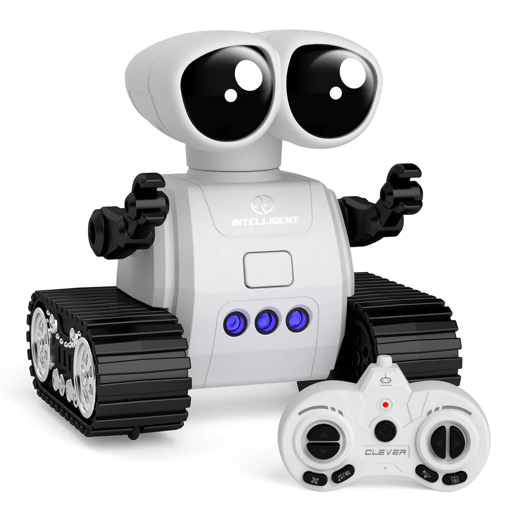 Rechargeable Remote Control Robot with Walkie Talkies for Kids