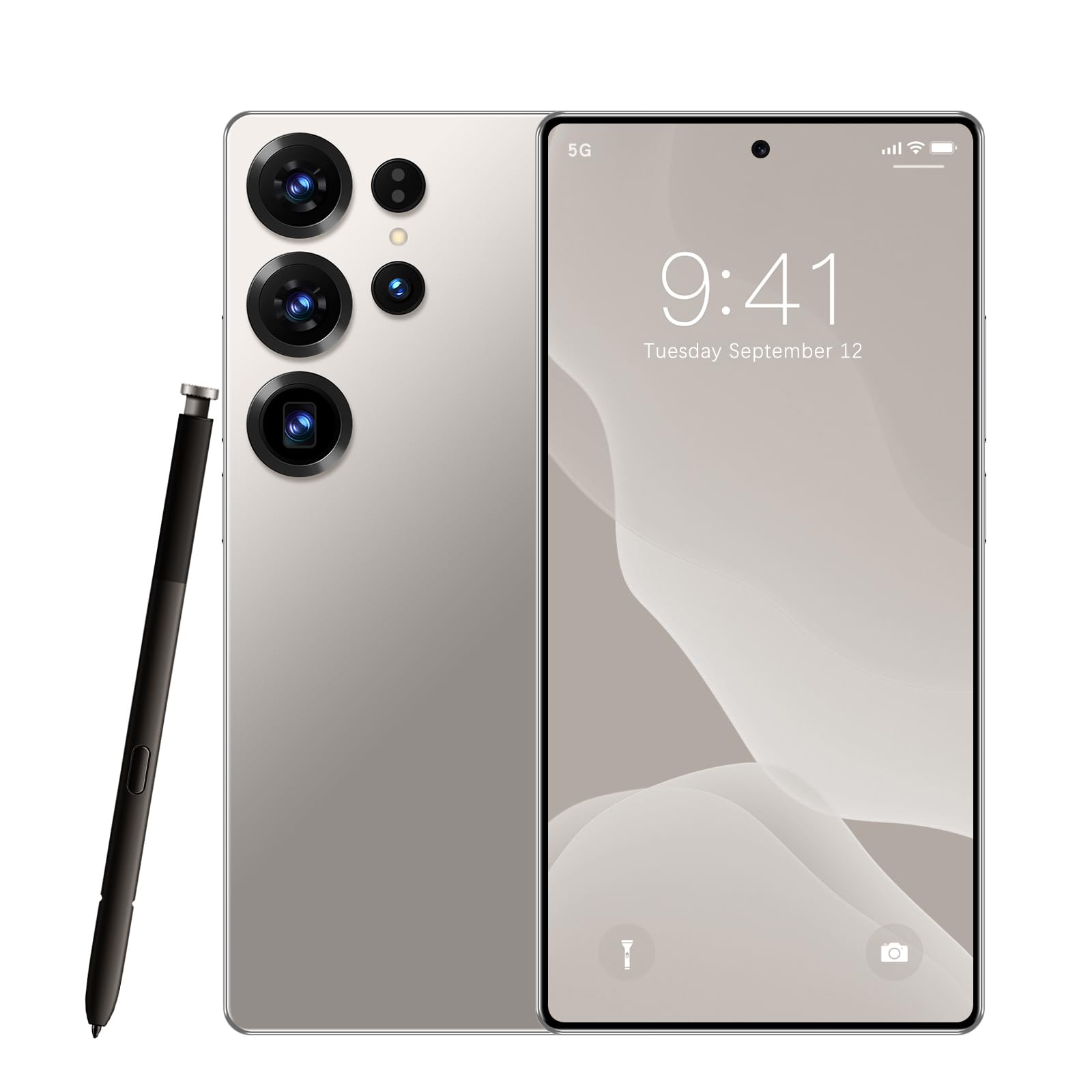 16GB+512GB Android 16.0 Разблокированный телефон 7000mAh 68+108MP Камера S25
