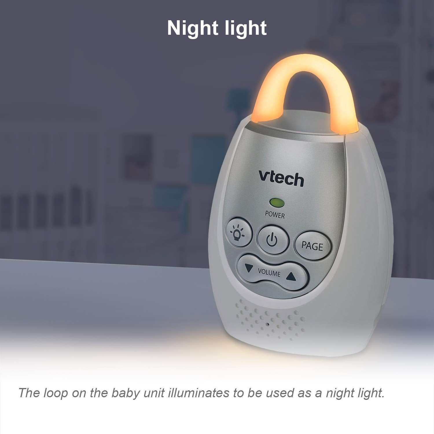 Audio-Babyphone mit großer Reichweite und Zwei-Wege-Kommunikation