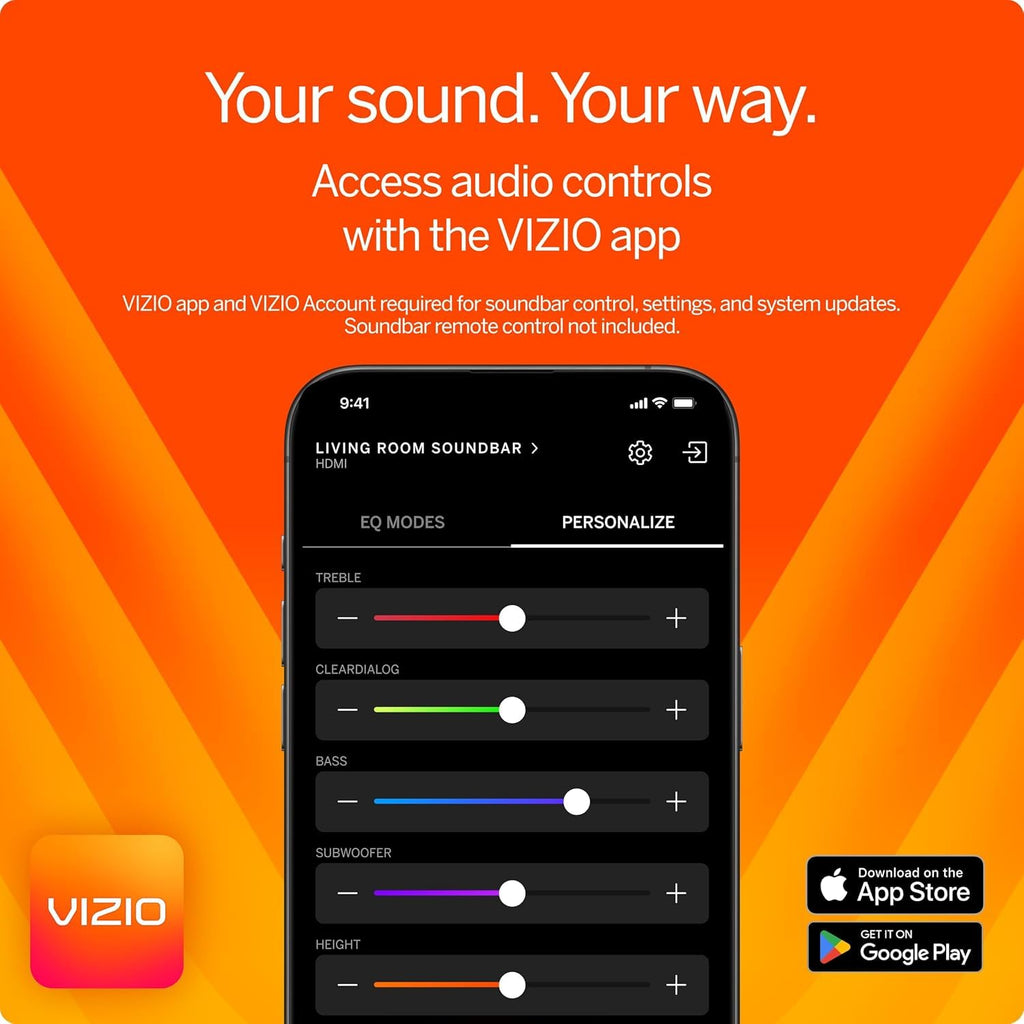 Barra de sonido para cine en casa 5.1.4 con