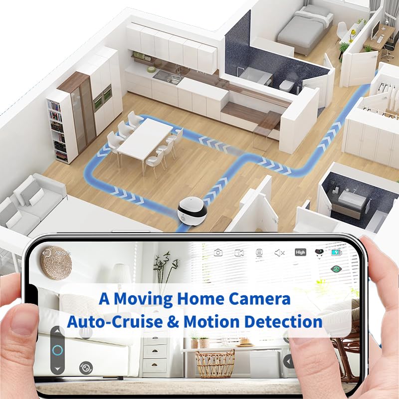 Rocon Ebo SE Pet Robot Camera with Night Vision