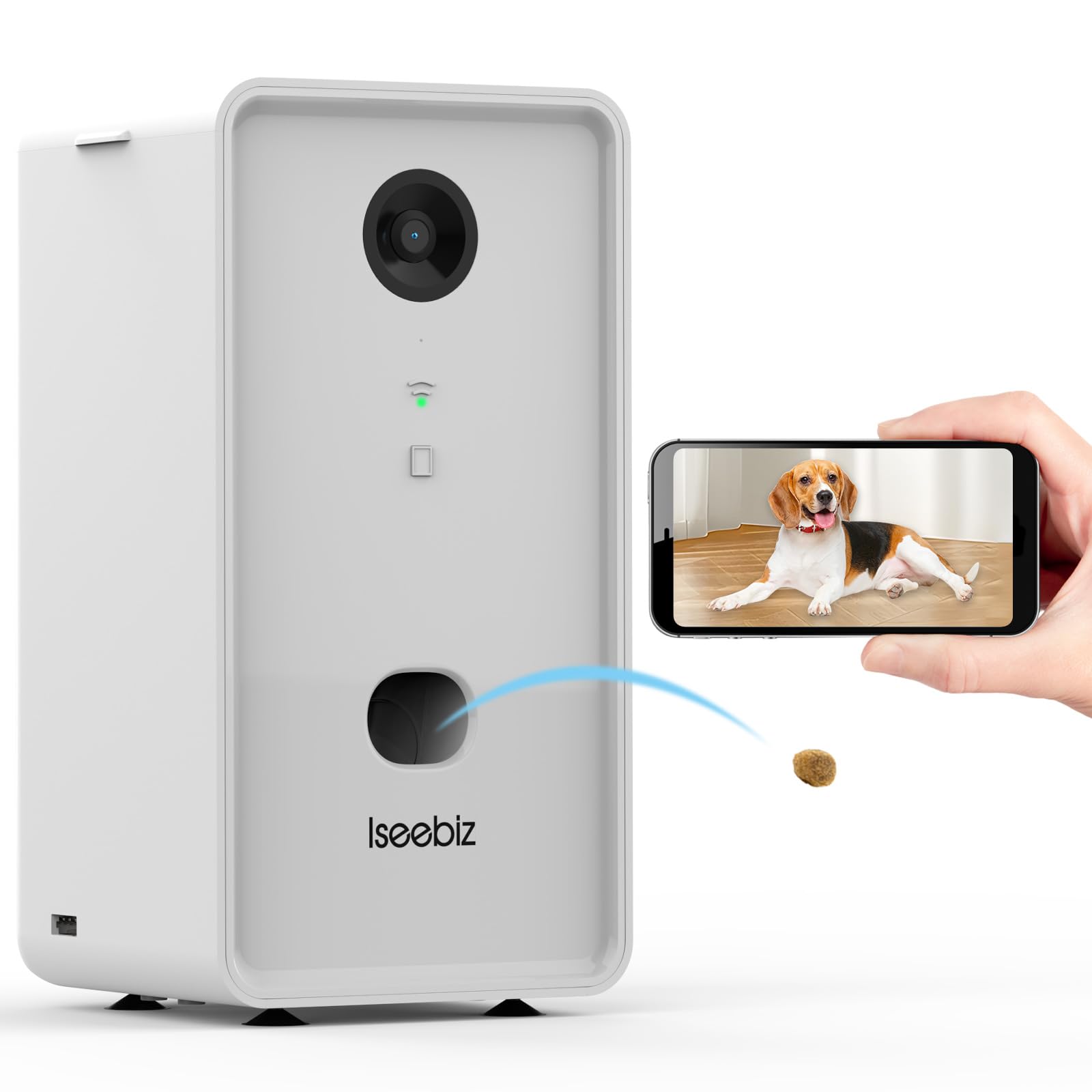 Pet Camera Treat Dispenser 1080P WiFi 2.4G 5G