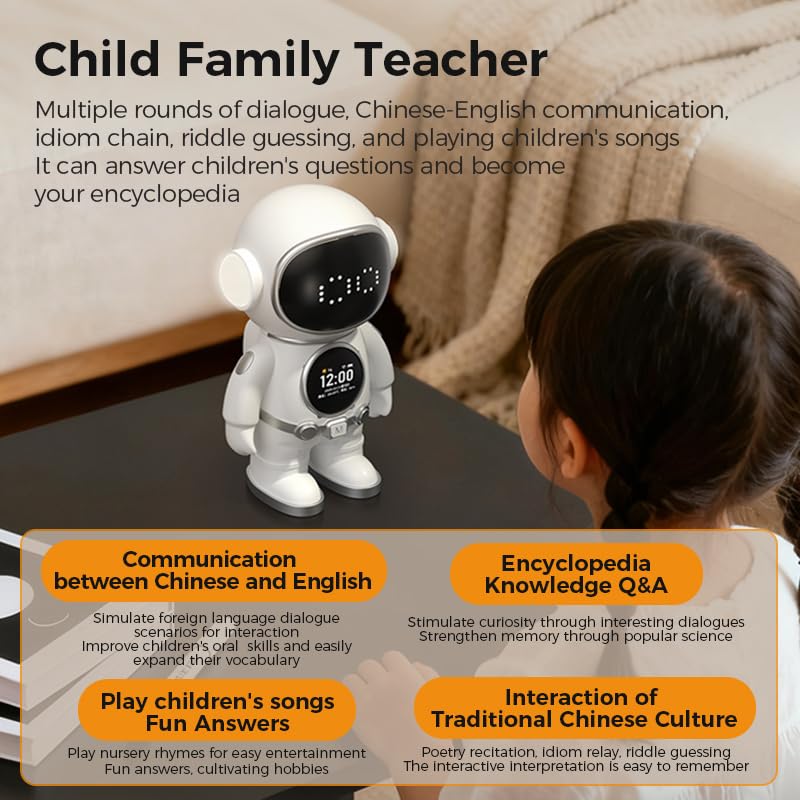 Zingbotem AI Smart Talking Robot Companion