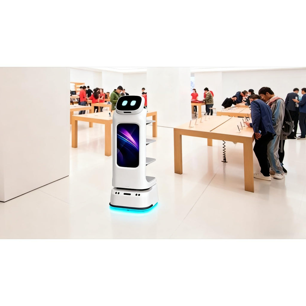HD Ekranlı Muxtar Yemək Çatdırılması Robotu Model LYJ-SCJIQI-102801
