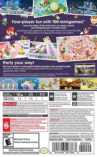 Mario Party Superstars US Version for Nintendo Switch