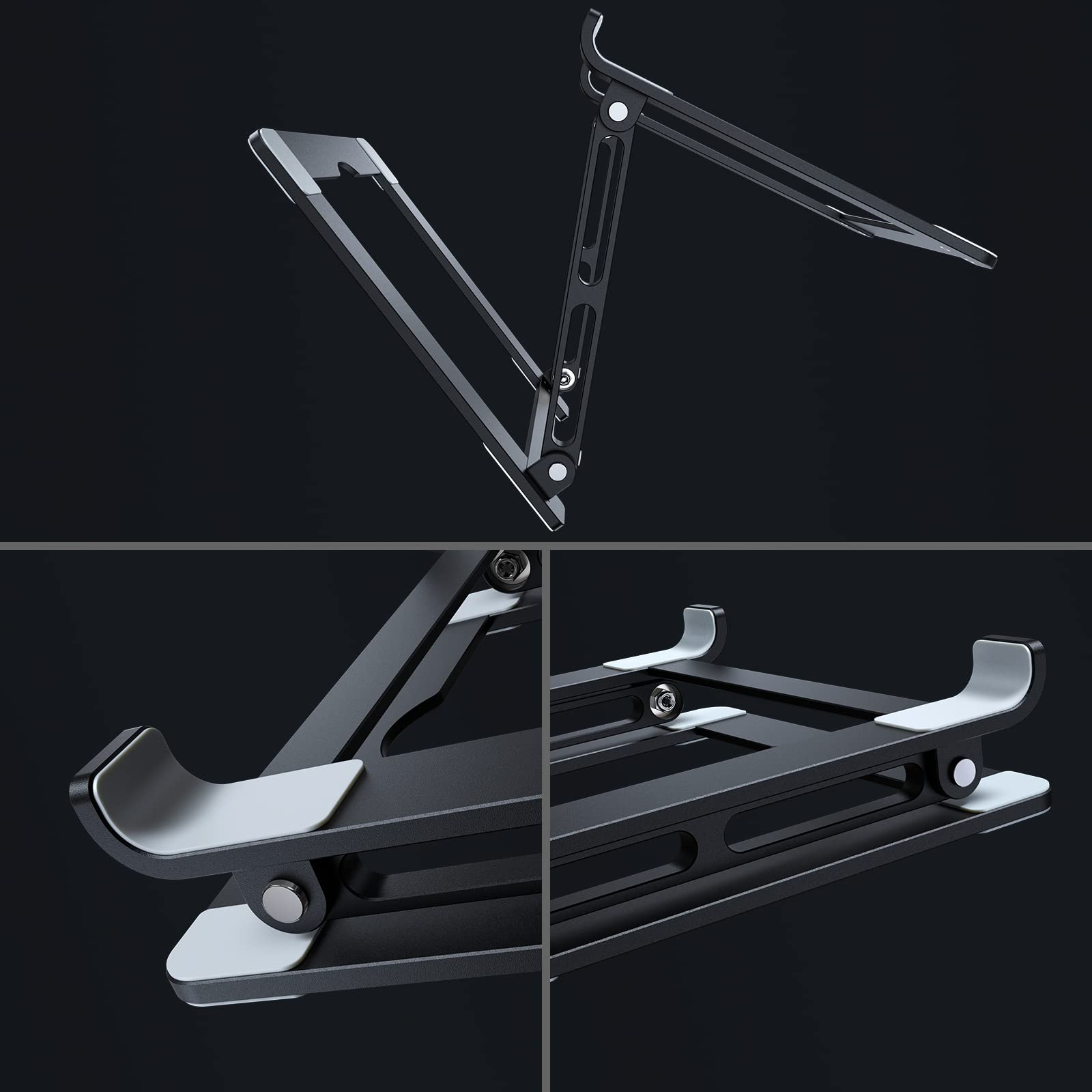 Soporte Ajustable para Portátil 10-17.3" Aluminio F120