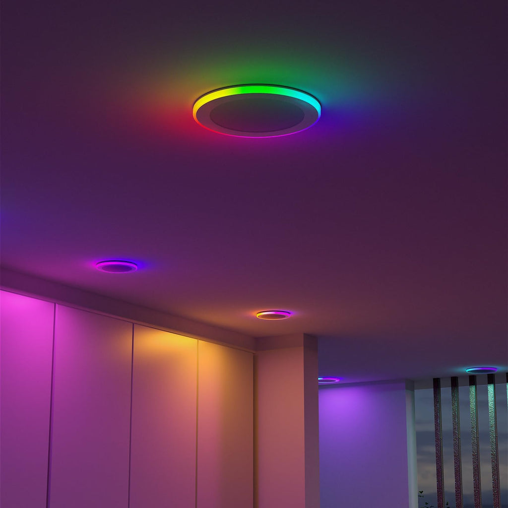 RGBAI Smart Recessed Lighting 8 Inch Gradient