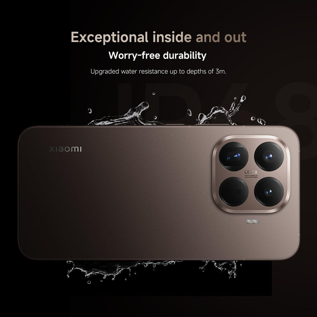 XIAOMI 15T PRO Ai 5G (Compatible with Tmobile Mint Tello & Global) (512GB + 12GB) NFC Global ROM Unlocked 50MP Triple Pro Leica Cam eSIM 6.83" 144Mhz Model 2506BPN68G Liberado (Black)