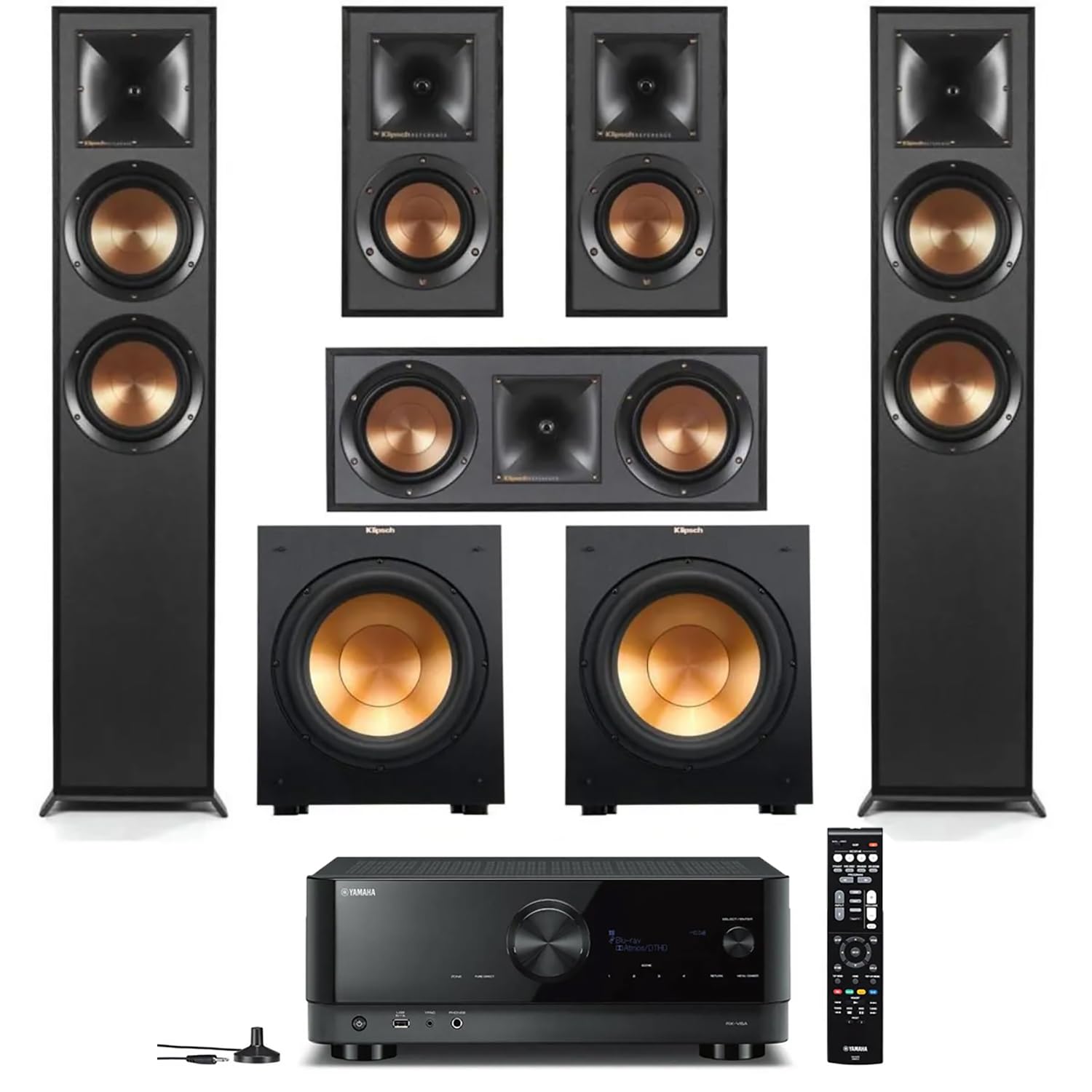 Sistema de Cine en Casa 5.2 con Dobles Subwoofers