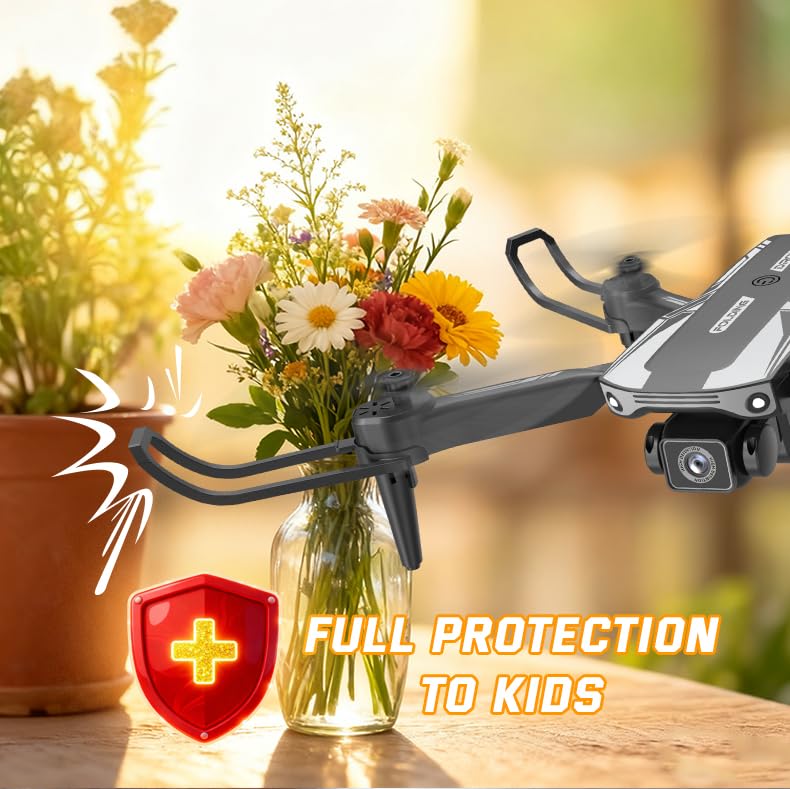 Foldable HD 1080P Drone with Camera for Kids Beginners