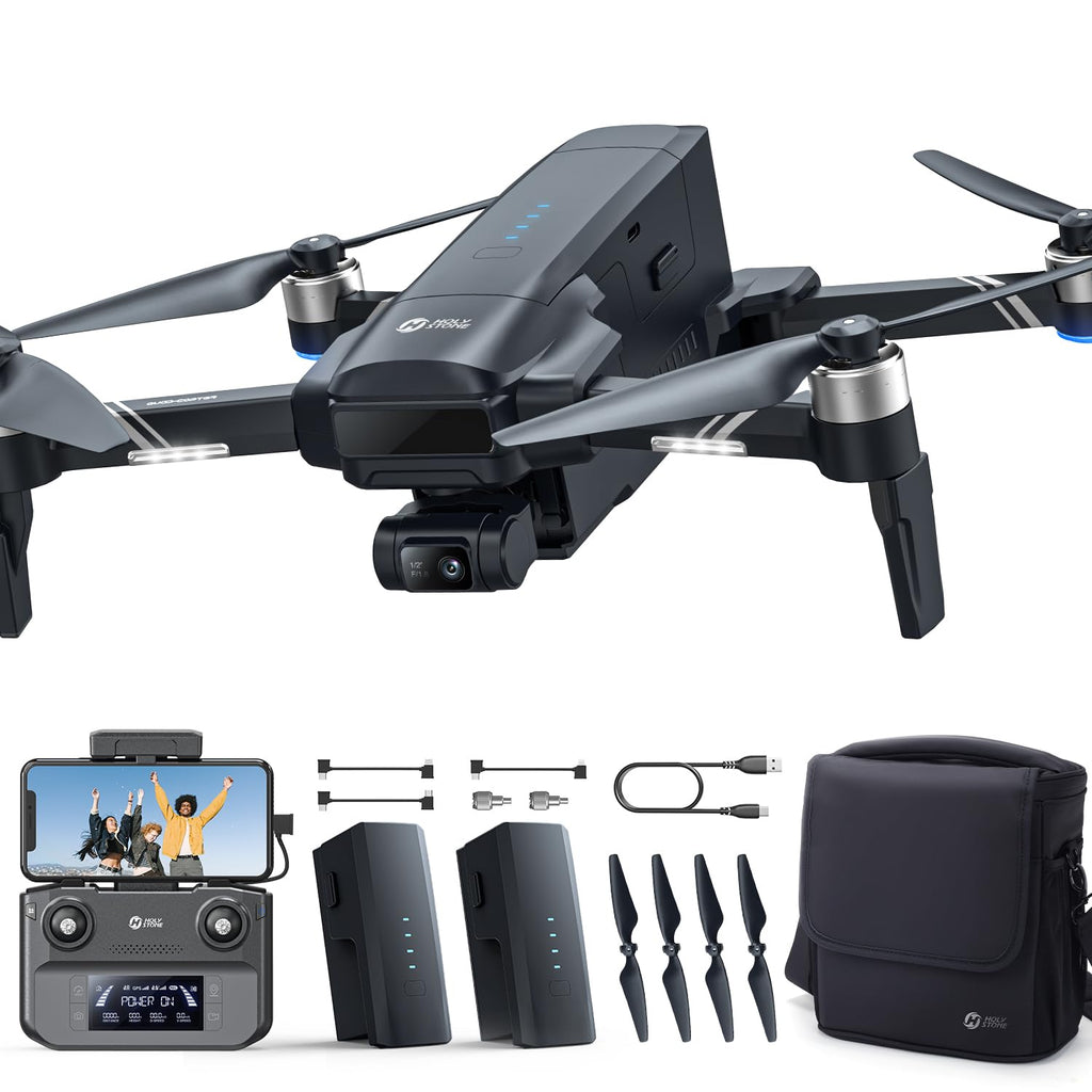 3-Achsen-Gimbal-Drohne mit 4K-Kamera GPS HS600D