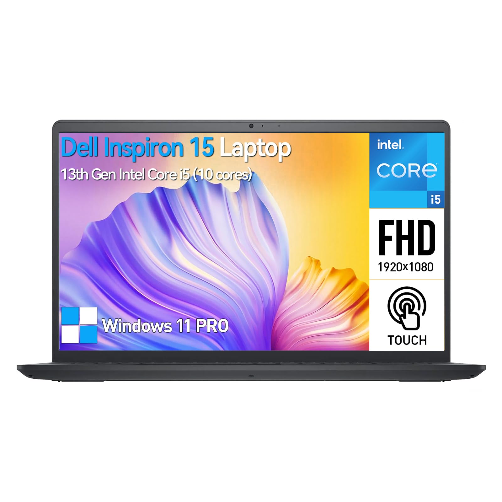 15.6" FHD Touch Laptop i5-1335U 32GB 2TB