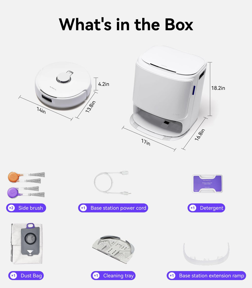 NARWAL Freo Z10 Robot Vacuum and Mop Combo