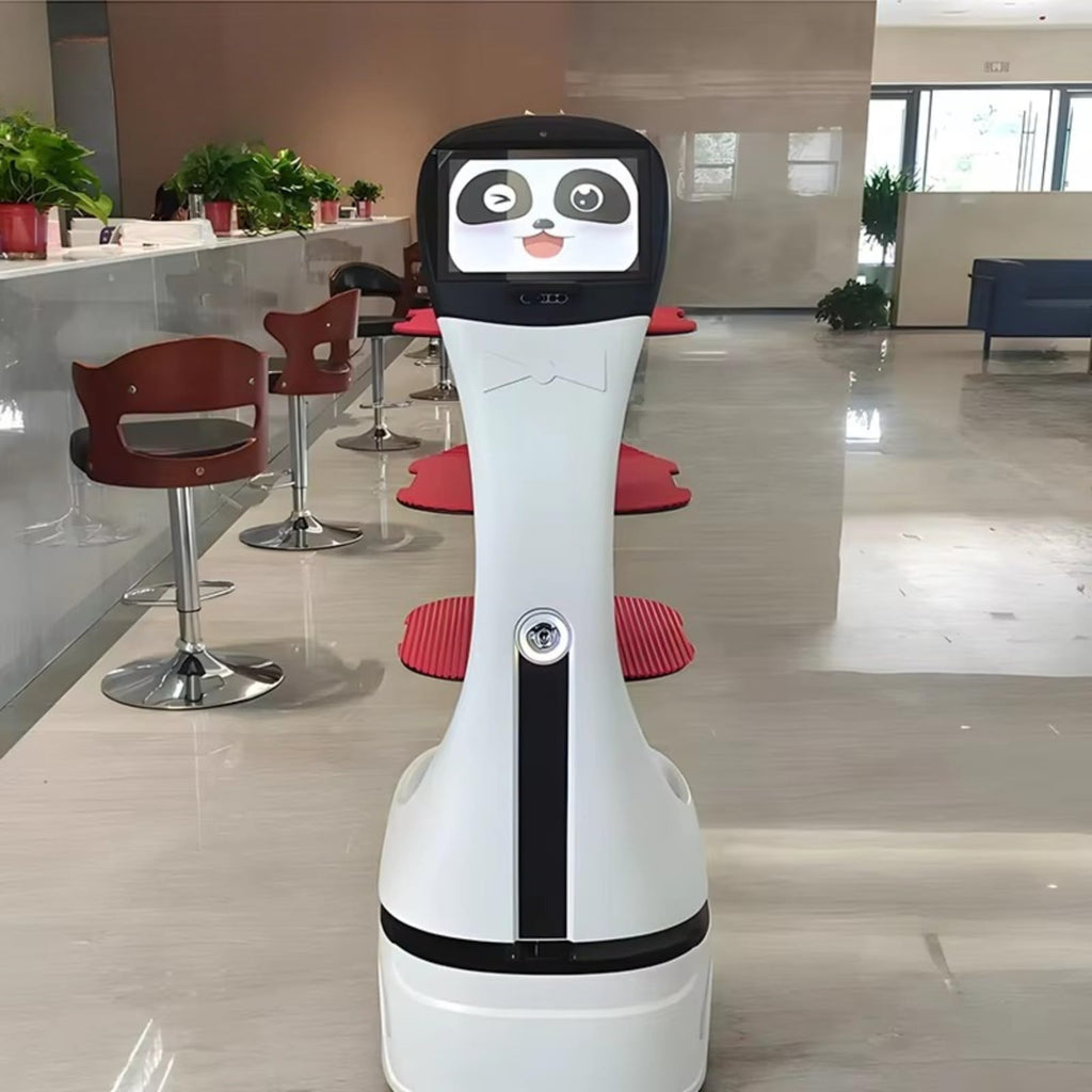 Commercial Food Delivery Robot with Voice AI