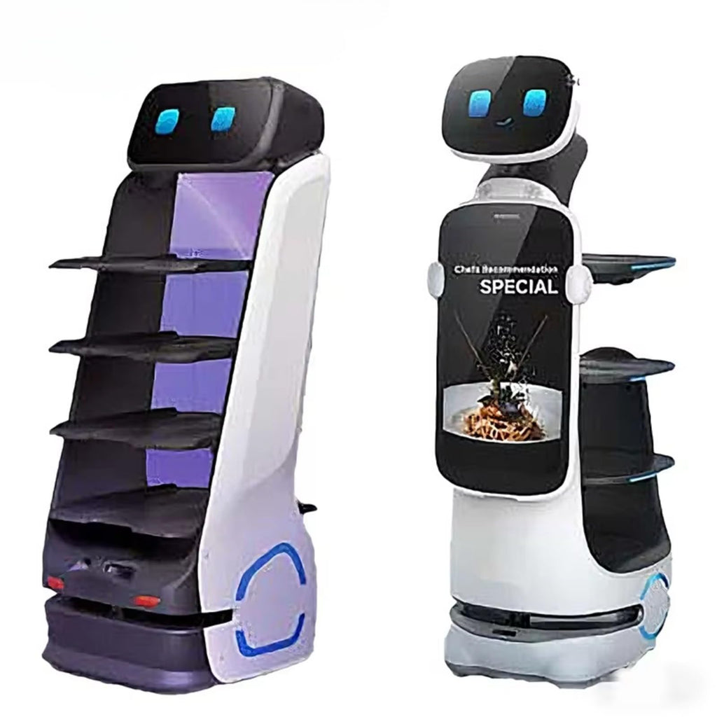 Commercial Food Delivery Robot with Voice AI