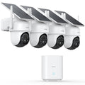Wireless Outdoor Security Camera 4-Cam Kit with Local Storage